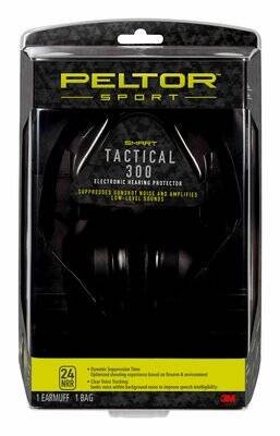 Peltor Tactical 300 Earmuff 24db